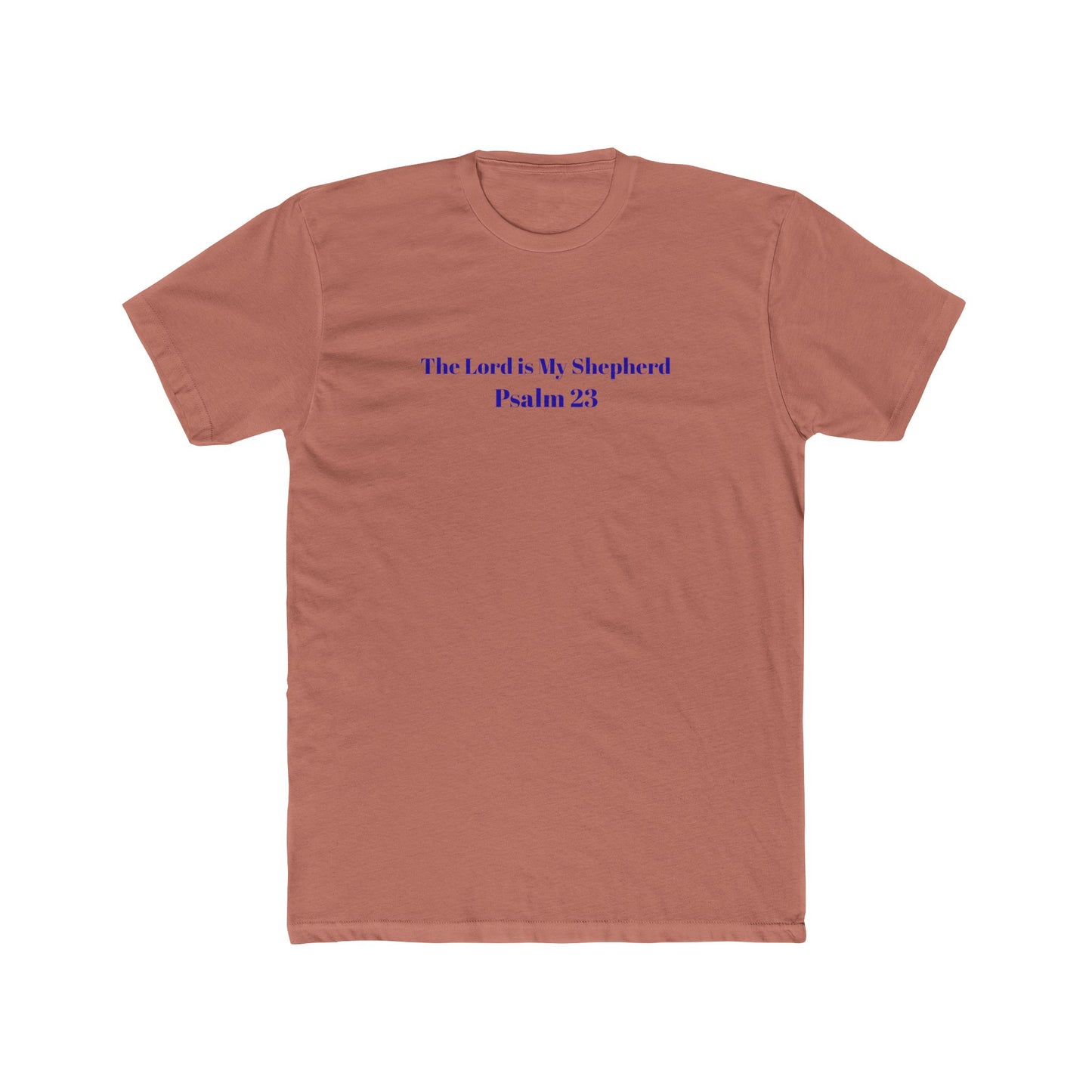 Light Shirts - Psalm 23 -- Faith-Inspired Unisex Tee, Inspirational Shirt, Religious Cotton Tee, Psalm 23 Quote T-Shirt, Casual Christian Apparel
