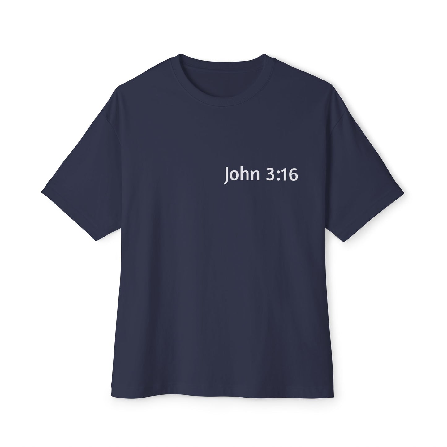 Dark Shirts - John 3:16 - Unisex Oversized Tee, Comfortable Religious T-Shirt, Boxy Fit and Inspirational Quote, Casual Wear, Gift for Believers, [...]
