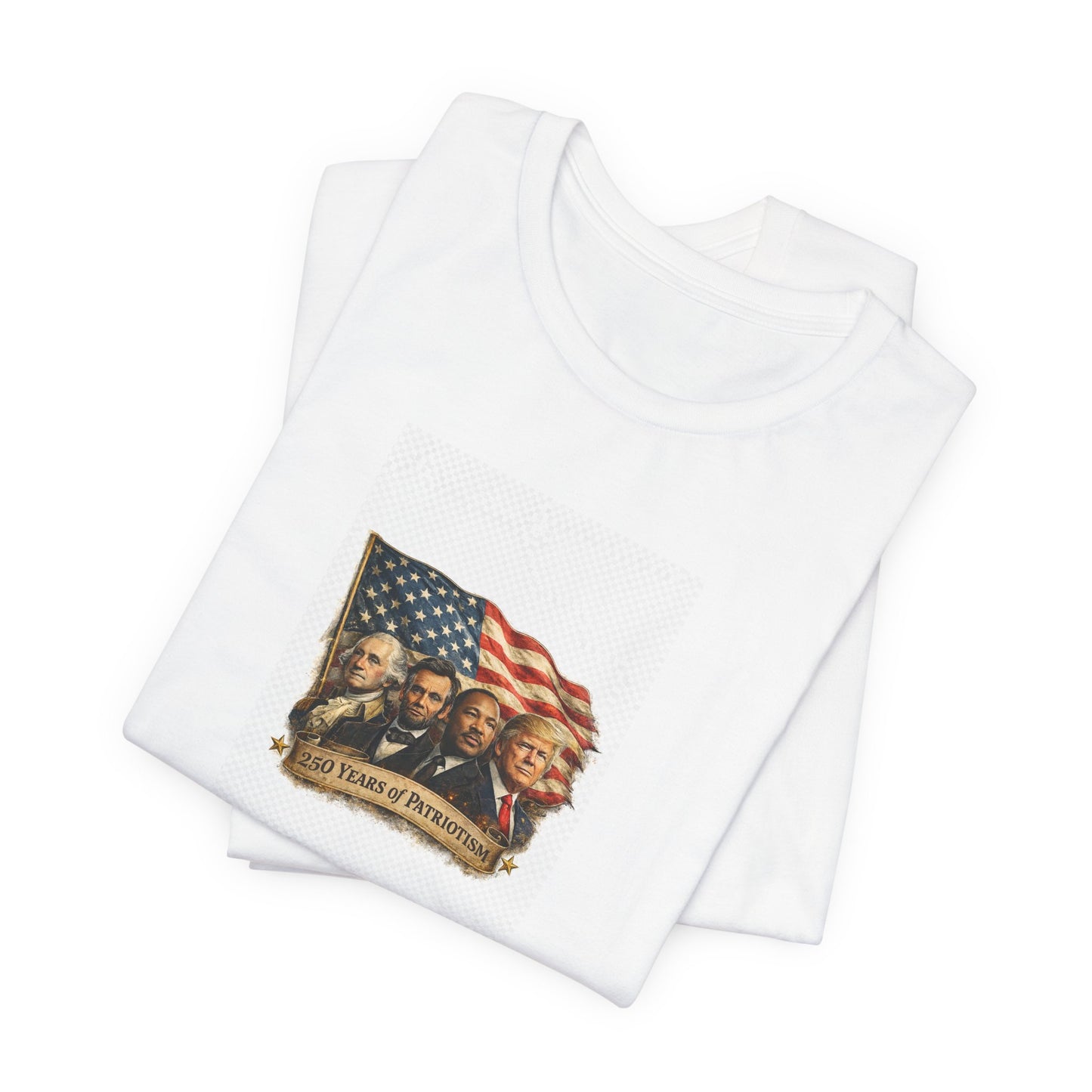 Patriots T-Shirt — Vintage US Presidents with American Flag