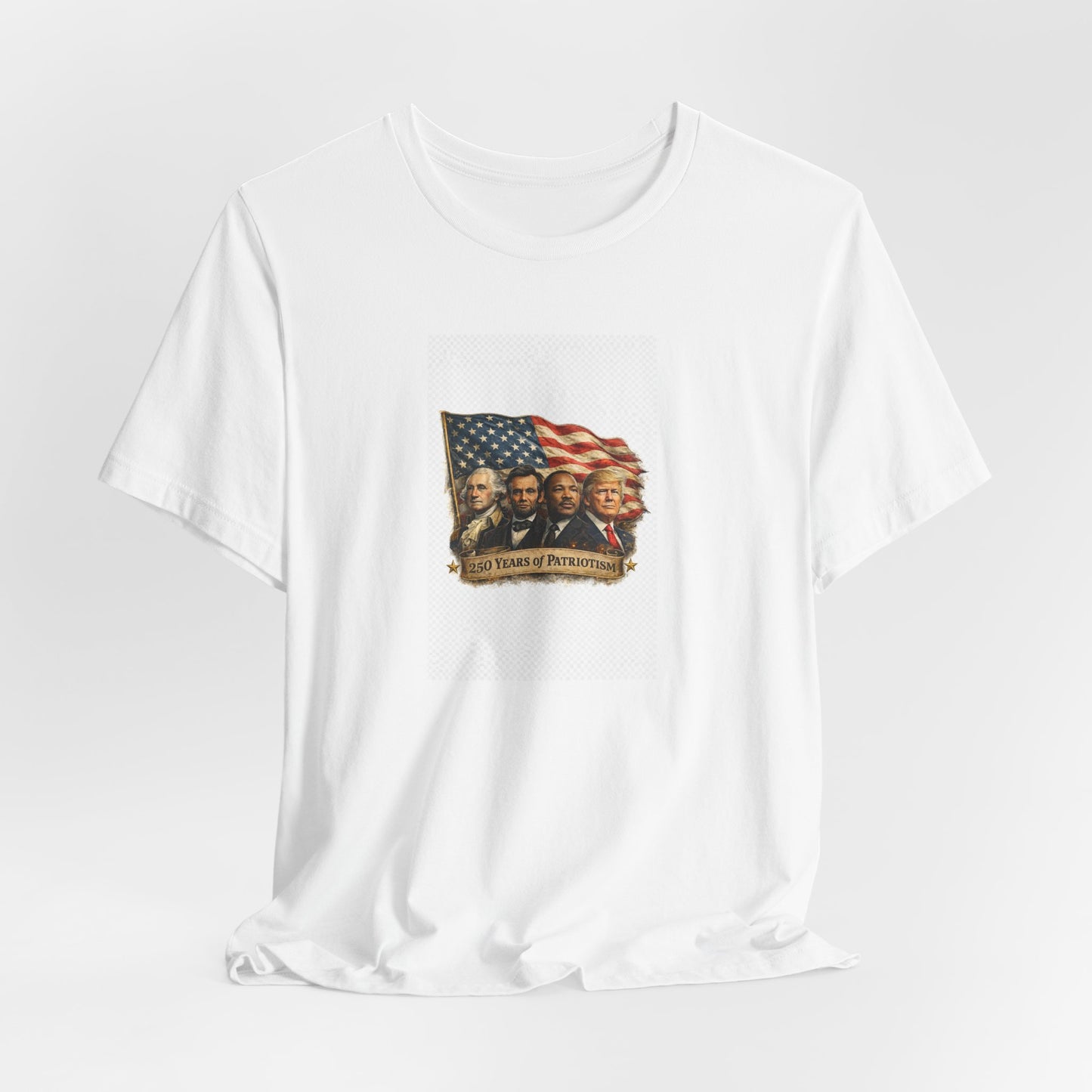 Patriots T-Shirt — Vintage US Presidents with American Flag